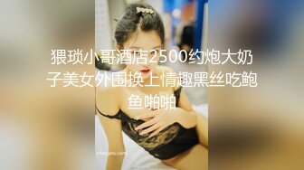 猥琐小哥酒店2500约炮大奶子美女外围换上情趣黑丝吃鲍鱼啪啪