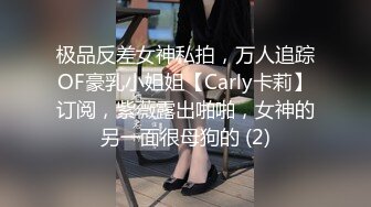 极品反差女神私拍，万人追踪OF豪乳小姐姐【Carly卡莉】订阅，紫薇露出啪啪，女神的另一面很母狗的 (2)