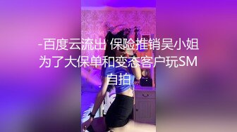 -百度云流出 保险推销吴小姐为了大保单和变态客户玩SM自拍