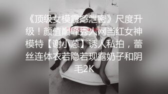 《顶级女模震撼泄密》尺度升级！颜值巅峰秀人网当红女神模特【谢小蒽】诱人私拍，蕾丝连体衣若隐若现露奶子和阴毛2K