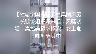 【杜总全国探花】经典圆床房，长腿御姐姗姗来迟，风骚妩媚，高抬美腿求抠穴，女上啪啪陶醉其中