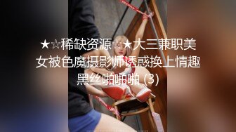 ★☆稀缺资源☆★大三兼职美女被色魔摄影师诱惑换上情趣黑丝啪啪啪 (3)