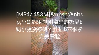 [MP4/ 458M]&nbsp;&nbsp;小哥约炮刚刚离异的极品E奶小骚货被侧入狂插B穴很紧完美露脸