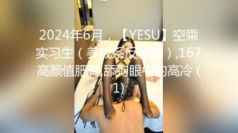 2024年6月，【YESU】空乘实习生（养成系反差婊）,167高颜值肥臀,舔狗眼中的高冷 (1)